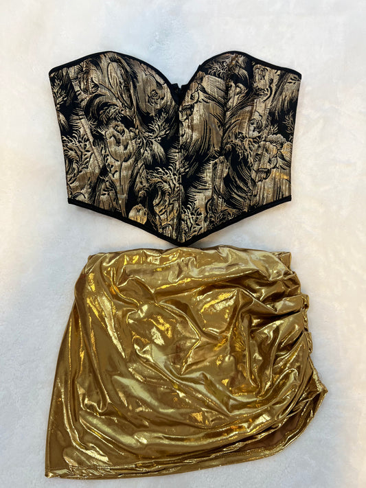 Gold Skirt